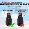 2 Programmable Keyfob, Replacement Car Keys Fob and DIY Programmer