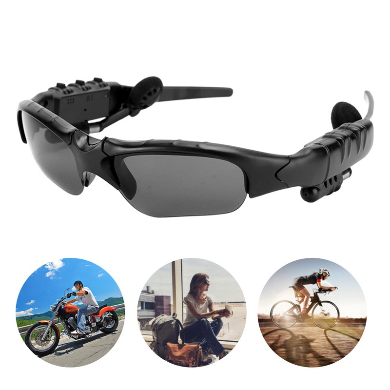 Wireless Bluetooth Sunglasses Stereo Sound Playing Music Call Earphones Supplies