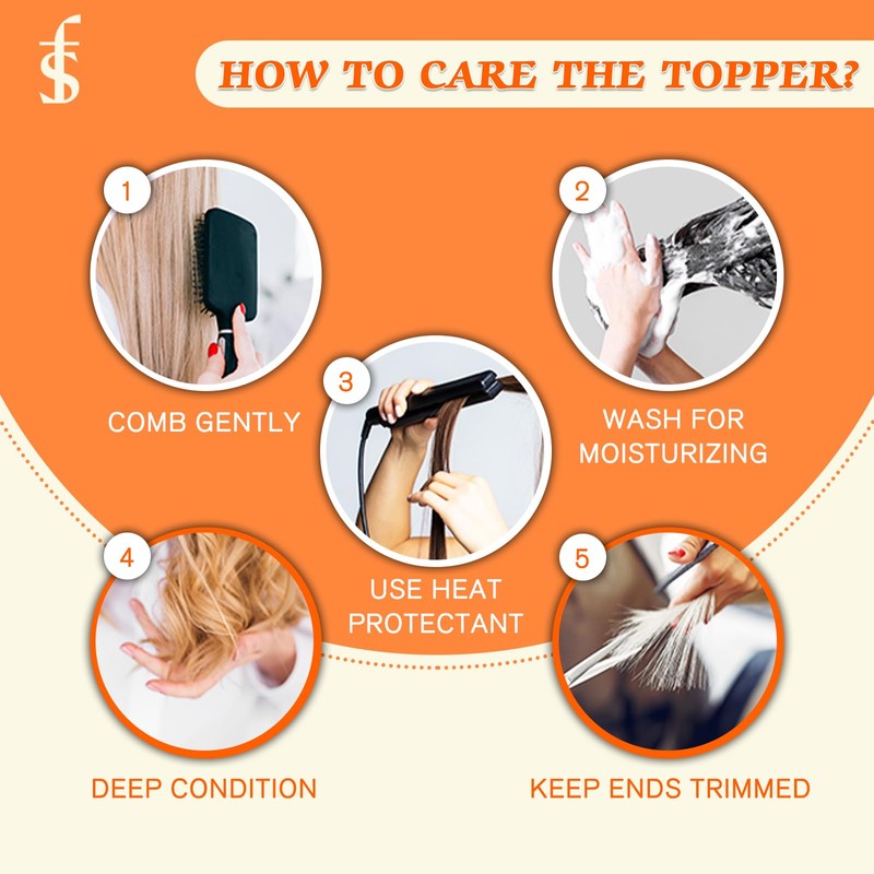 Full Shine Crown Hair Topper for Women Remy Human Hair