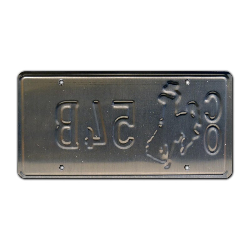 Celebrity Machines | Longmire | CO 54B | Vanity Plate,