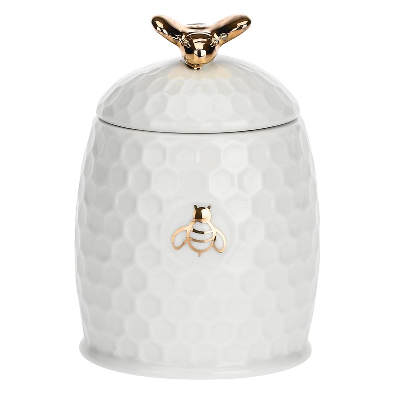 PORCELLANA Aperegina ORO Sugar Bowl with Spoon 4 x 2.5