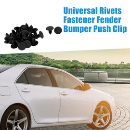 A ABSOPRO 9mm x 8mm Hole Fender Fir Tree Clips Rivets Retainer (Set of 30)