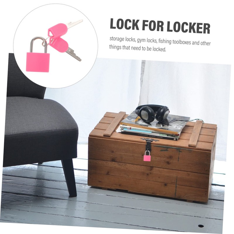 jojofuny Copper Lock Keys for Diary Book Travel Locks with