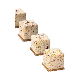 Pavoni PX3220 Pavoflex Silicone Baking Mold Freezing Mould with 15 Cube40Time Cavities, Each 1.34 Inch x 1.34 Inch x 1.34 Inch