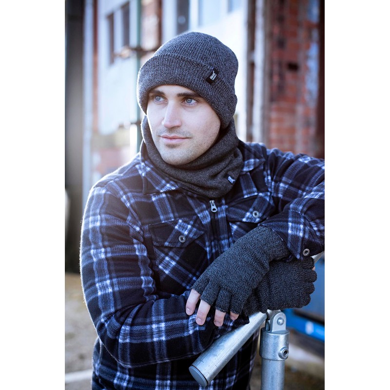 HEAT HOLDERS - Mens Winter Warm 3.2 TOG Fleece Lined