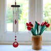 Woodstock Chimes Chakra Wind Chimes Collection, Red Coral, 16-1/2-Inch Long
