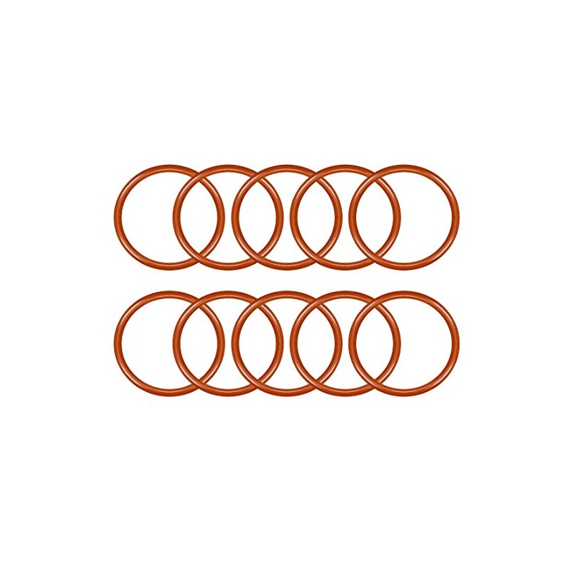 uxcell Silicone O-Ring, 34mm Outside Diameter, 29.2mm Inner Diameter, 2.4mm