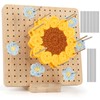 Aeelike Granny Square Spanner with 24 Stainless Steel Rod Pins,