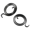 ZZLZX 4PCS Door Lock Spring 2.5 Turns Handle Spring Replacement