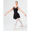 tanzmuster Children's Ballet skirt "Elli” with elastic waist in cotton