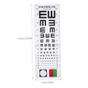 Zerodeko Professional Eye Test Chart for Wall Visual Testing Chart