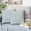 Set of 2 Duck Egg Blue Cushion - boho cushion