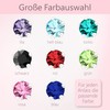EYS JEWELRY Round Cubic Zirconia Women's Earrings 925 Silver Crystal