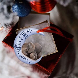 Christmas Ornament, Christmas Tree Decorations, Ornaments for Christmas Tree, Elephant Ornament Elephant Tree Ornament, Elephant Christmas Tree Ornament, Gift for Veteran