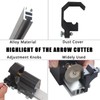 SOPOGER Archery Arrow Saw Electric Carbon Arrow Cutter Mini Reciprocating
