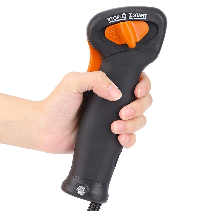 TOPINCN Professional Lawn Mower Throttle Control Switch Handle Strimmer Cutter