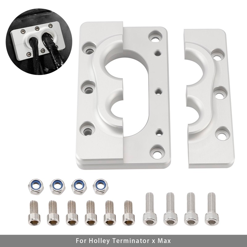 MAD HORNETS Aluminum Fire Wall Pass Through Raw Bracket For