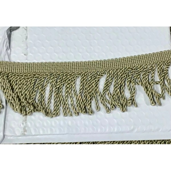 Unbranded Price is for 12 ydsUpholstery Trim 3" Green Bullion