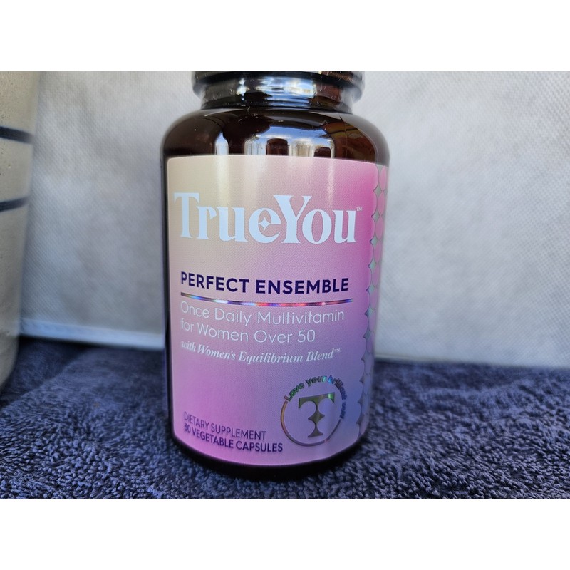 Trueyou PERFECT ENSEMBLE Multivitamin Dietary Supplement 30 Vegetable Capsules
