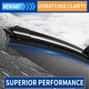 Wenyant 3 Windshield Wiper Blades Compatible with Toyota Highlander 2008-2019