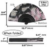 Terra Distribution Hand Fans for Women Foldable [Japan Import] Folding