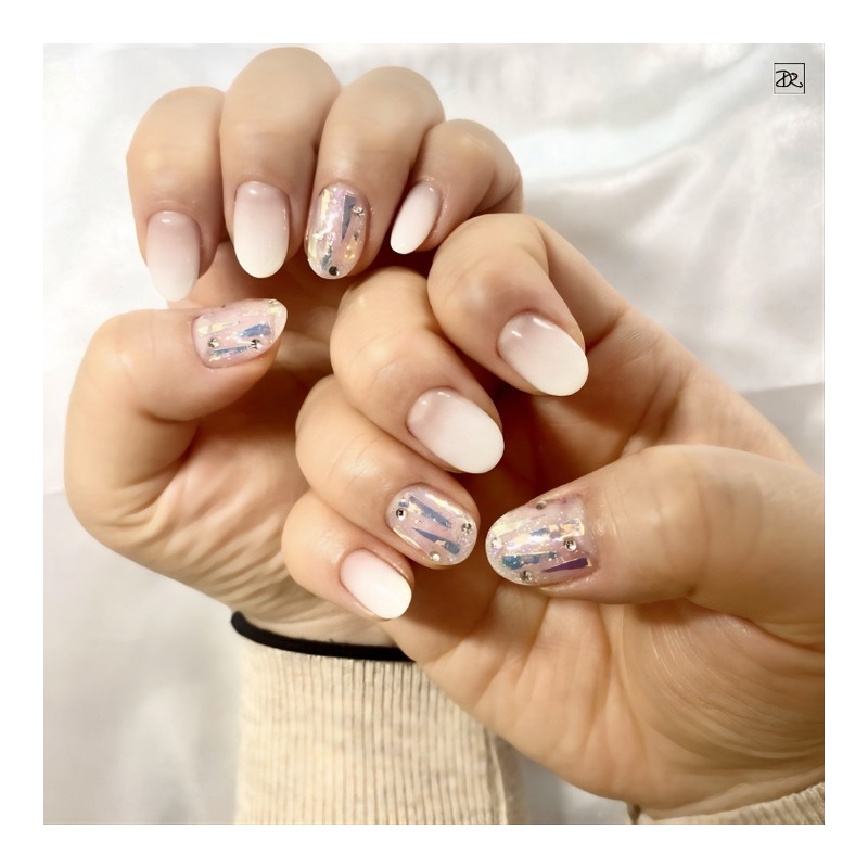 Dara Beauty May Art of the MonthGlass Piece Nail❣ -