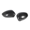 2 Pcs Door Side Rearview Mirror Cover Cap Left Right