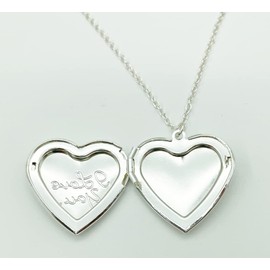 Locket Necklace That Holds Pictures I Love You Necklace for Women Girls Love Heart Locket Necklace Photo Lockets Necklaces Christmas Birthday Gift