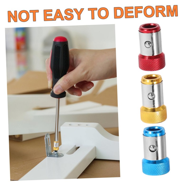 ULTECHNOVO 3pcs Screw Holder Magnet Booster for Screwdriver Bits Metal