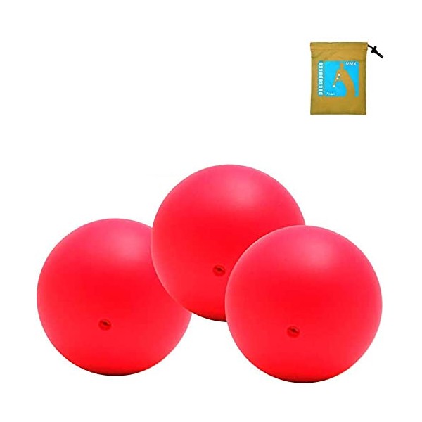MMX Set of 3 pro juggling balls 62mm Red