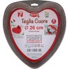 Graziano, Aluminium Heart Mould with 7 Layers Non-Stick Coating and