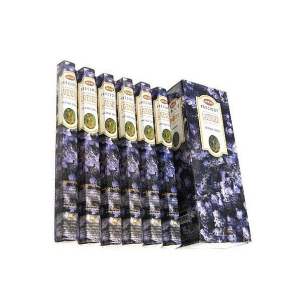 Hem Precious Lavender Räucherstäbchen riechen Lavendel. Paket mit 120 Stäbchen