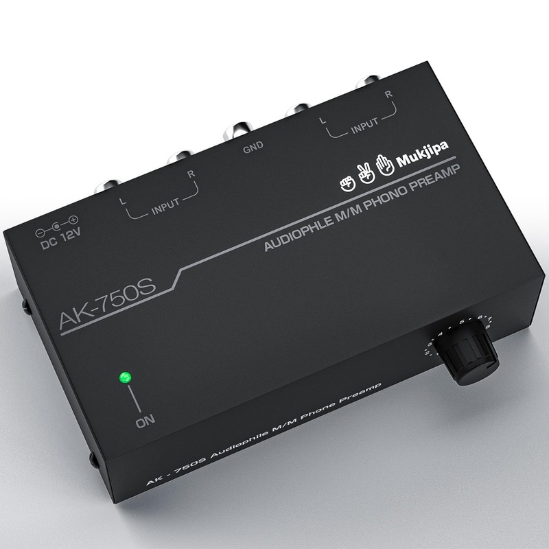 VKheroKV LP-A Preamp Preamplifier, Pre-Amplifier for Turntable Audiophile M/M Phono