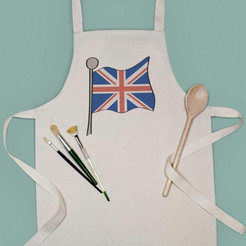 Azeeda 'Union Jack flag' Kid’s Cooking Apron (AP00071251)