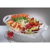 Prodyne Buffet on ice, 19.75" x 11.75", Clear