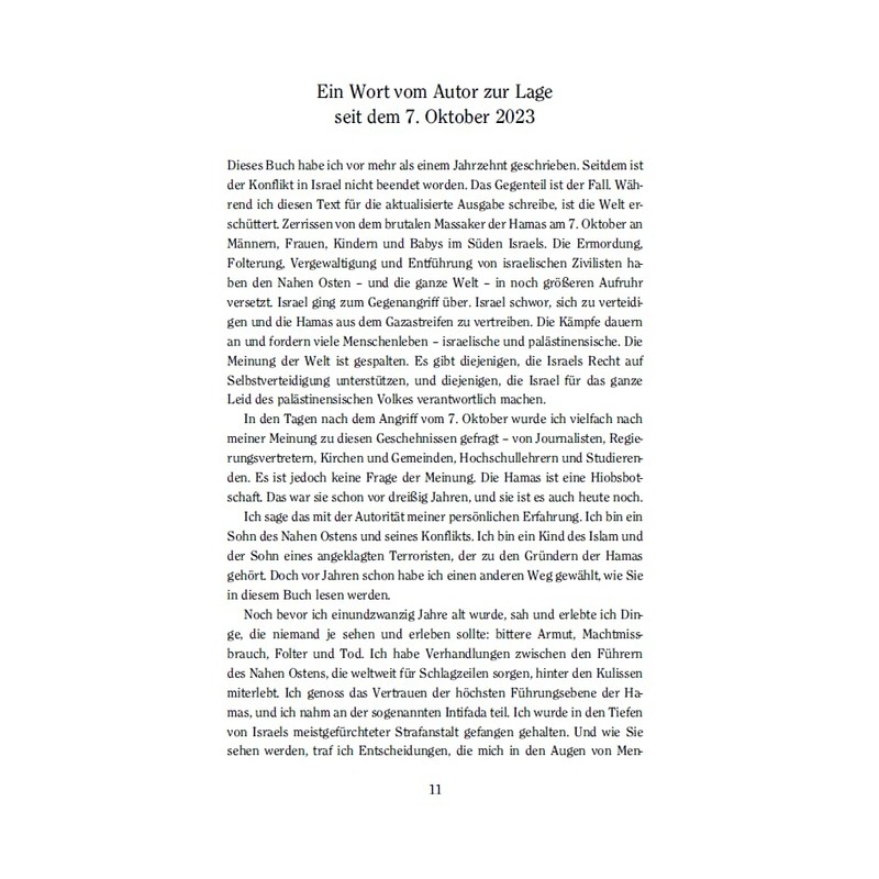 Sohn der Hamas: Mein Leben als