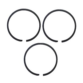 3X ENGINE PISTON RINGS Ø39.5MM FOR SOLEX 2200 3300 3800 5000 CAST IRON VELOSOLEX MOPED BIKE VINTAGE CLASSIC RETRO OLD SCHOOL MOTOR REPAIR