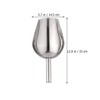 Housoutil 1pc Stainless Steel Grain Scoop Shovel Multifunctional Ice Scoop