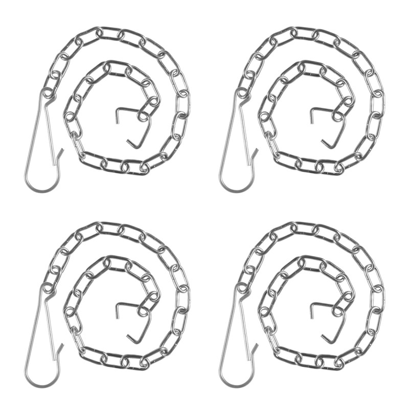 Stainless Flapper Replacement Adjustable-Flappers, Toilet Handle Chain Replacement Fits Most