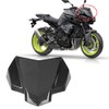 Motorcycle Carbon Fiber Windscreen Windshield Protector Panel Cover for MT-10/FZ-10