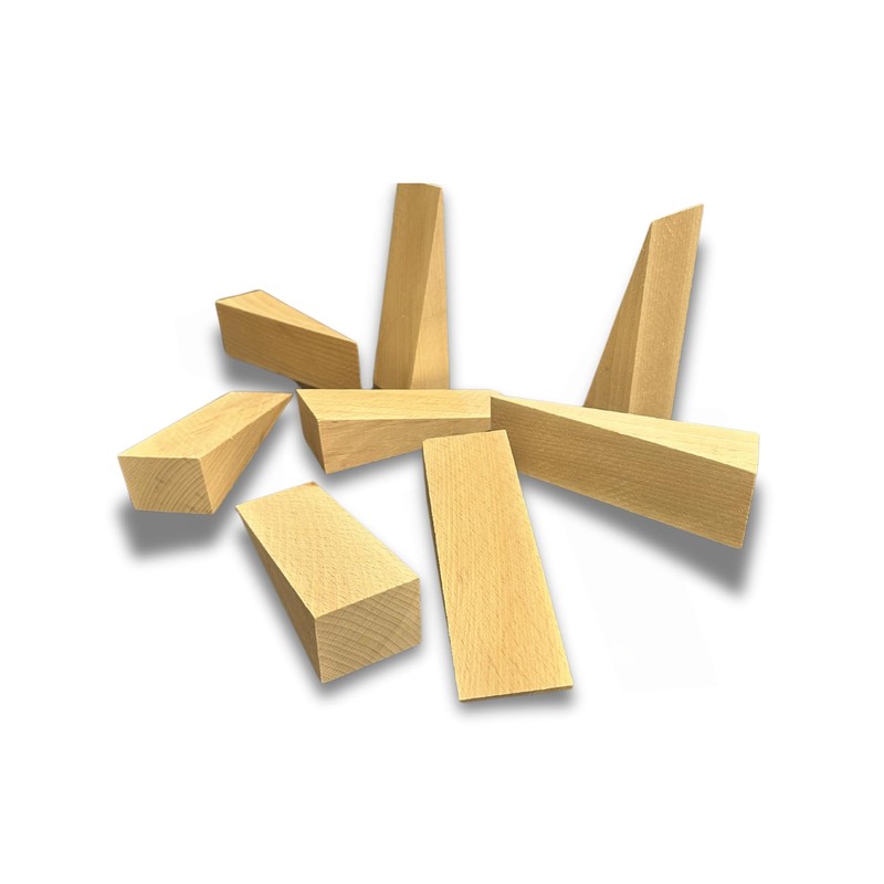 Tolux Wooden Wedges, Hardwood Wedge, Beech Wood Wedge, Wooden Doorstop,