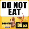 Havongki 100pcs Premium DO NOT EAT Warning Labels Stickers Caution
