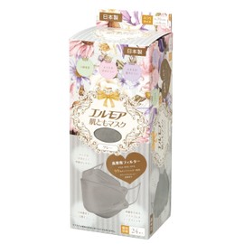 Elmore Skin Mask, Flower, Gray, 24 Pieces