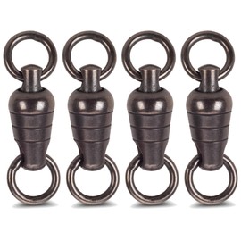Uni Cat Unisex - Adult 10C4039507242800C10 Camou Ultra Rotation Swivel-4 Fishing Swivels for Catfish Fishing, Catfish Fishing, Catfish Swivels, Ball Bearing Swivel, Load Capacity: 90kg, Colourful,