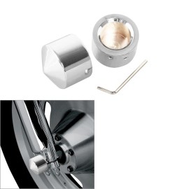 TCMT Aluminum Front Axle Nut Cover Bolt Fit For Harley Touring Sportster Softail Dyna