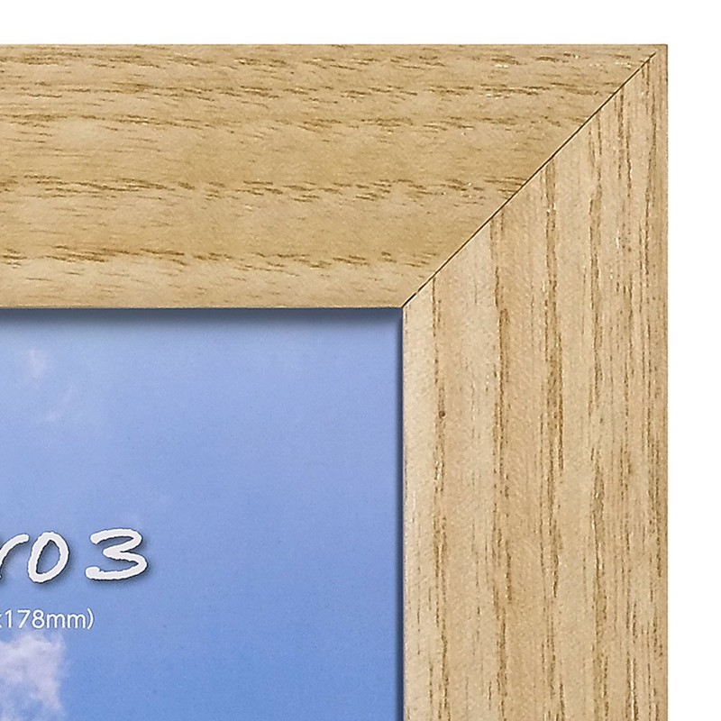 Hakuba Photo Frame arubero 3 Wood , natural