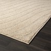 LUXE WEAVERS Modern Geometric Wave Beige 2x3 Area Rug