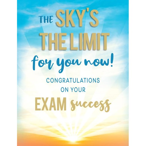Regal Publishing Exam Congratulations Card, Congratulations on Your Exam Success