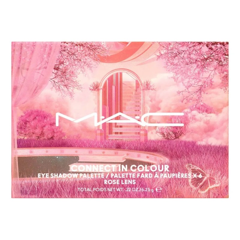 Paleta De Sombras Connect In Colour Color Rose Lens Mac