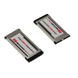KALEA-INFORMATIQUE Express Card 34 mm Express Card 34 to USB 3.0 2 Ports USB 3 Superspeed 5G with Chipset NEC D720202